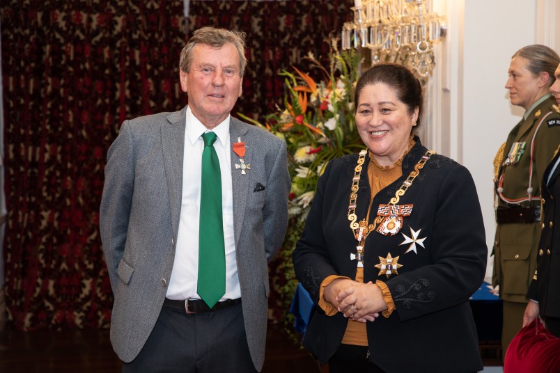 Mr Hans Rook, MNZM, of Napier, for services to wildlife conservation