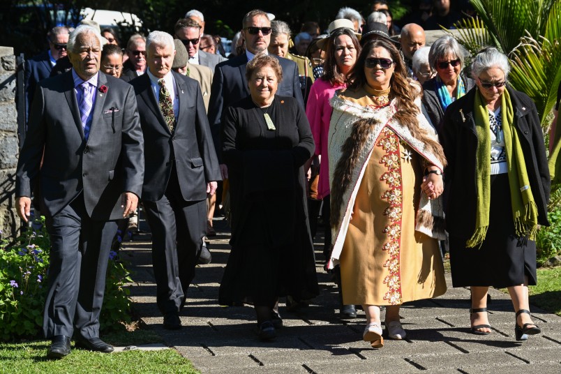 Dame Cindy moving onto the Treaty Grounds