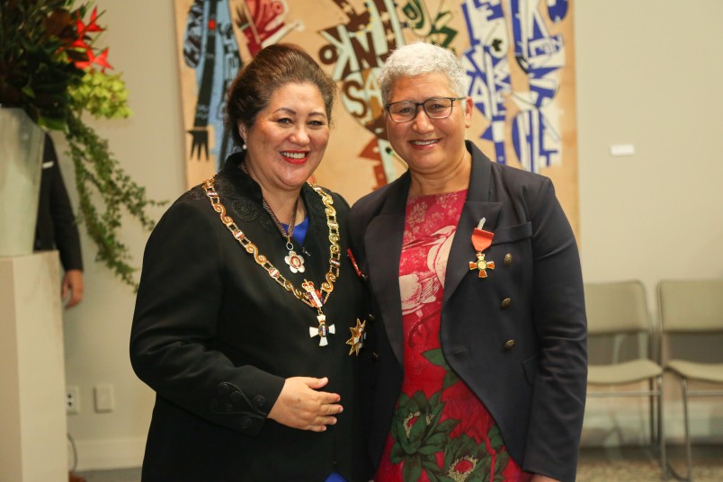Dame Cindy and Ms Pam Elgar, of Auckland, ONZM for services to hockey and women