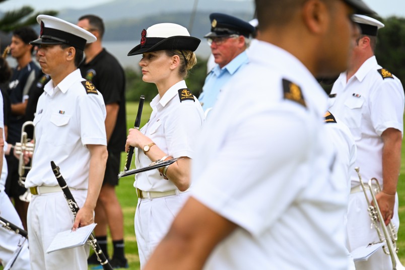 Musician from the RNZ Navy Band