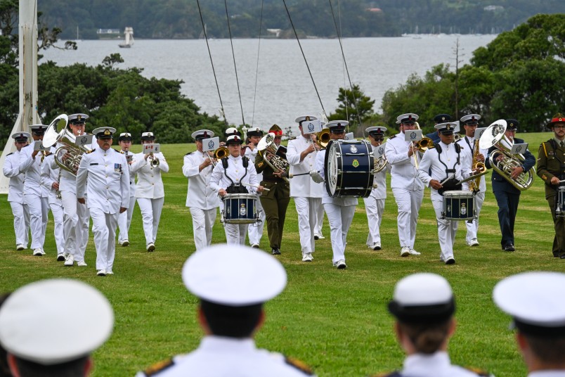 The RNZ Navy Band