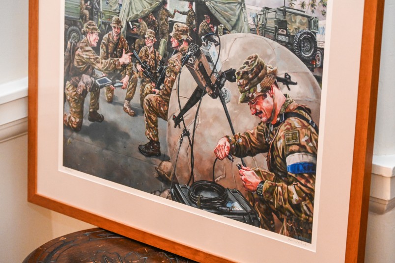 An artwork commissioned for the centenary