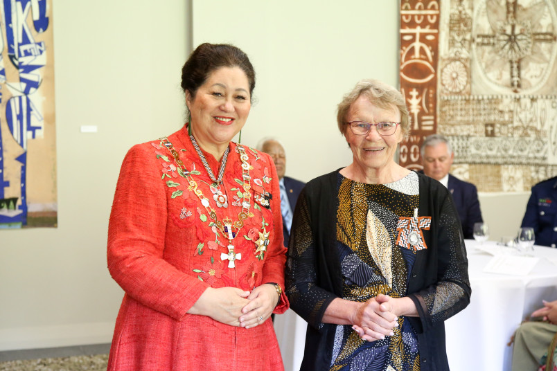 Mrs Jennifer Schollum, Dame Cindy Kiro