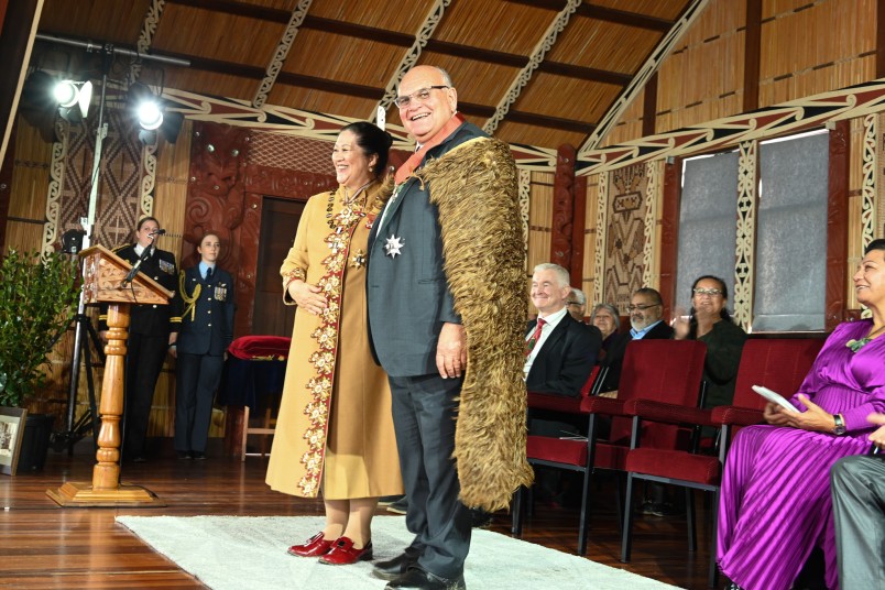 Dame Cindy and Ta Selwyn