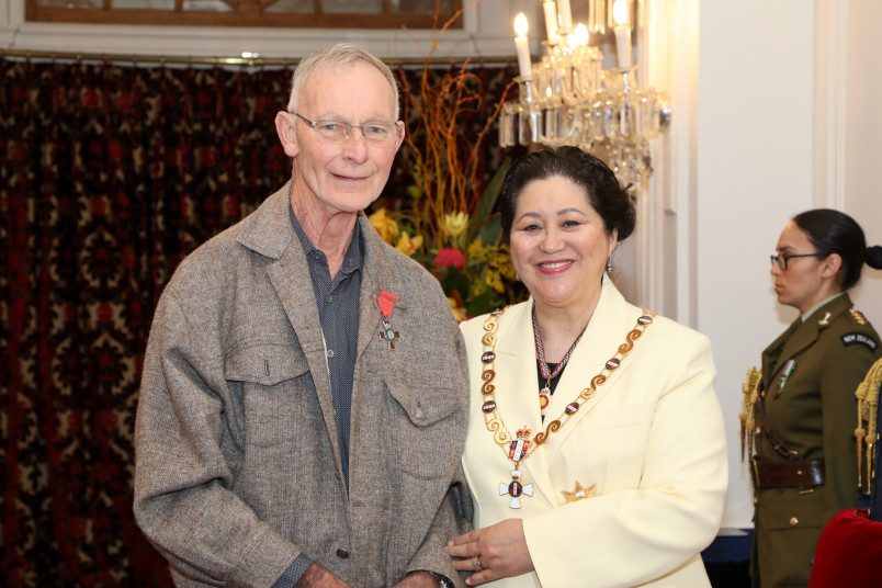 Mr Mark Crompton, Dame Cindy Kiro
