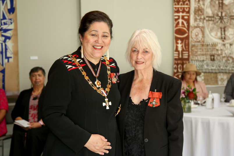 Mrs Sally Walker, Dame Cindy Kiro