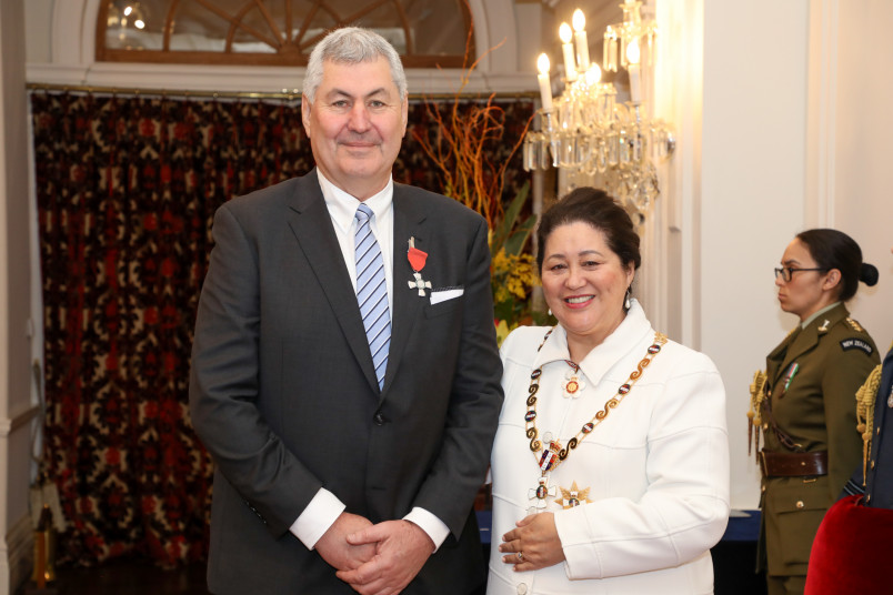 Detective Inspector Lewis Warner, of Tauranga, MNZM for services to the New Zealand Police and the community