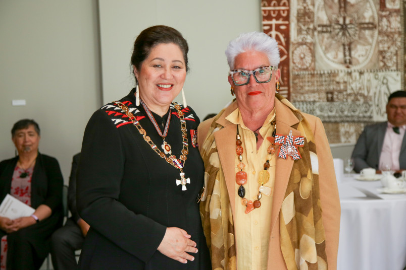 Mrs Pat George, Dame Cindy Kiro