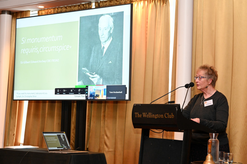 Gail Romano from the Auckland War Memorial Museum