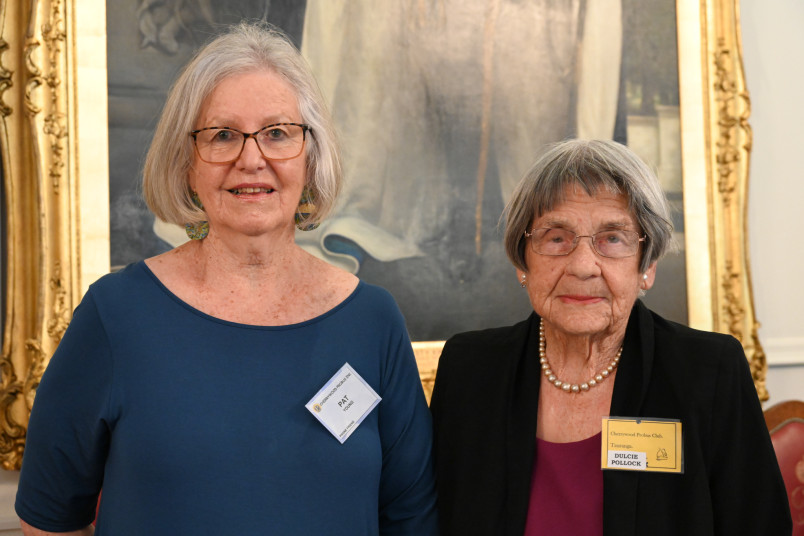 Pat Young and Dulcie Pollock