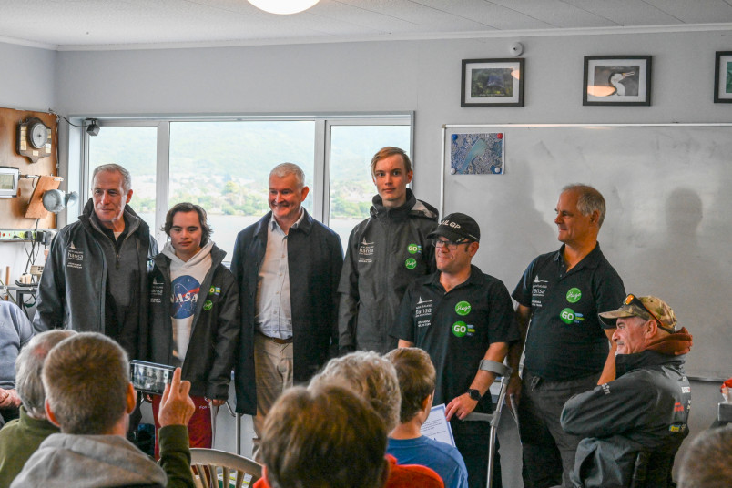 With the Sailability Team that competed in the 2025 Para Sailing International Championships