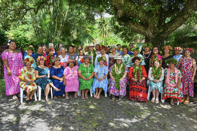 Dame Cindy with the council and other invited guests