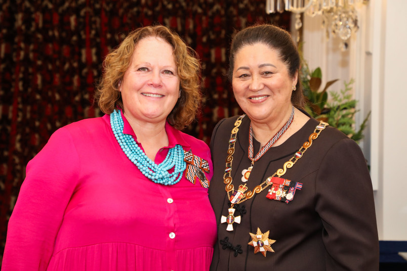 Heidi Griffin, of New Plymouth, KSM for services to the arts and the community 
