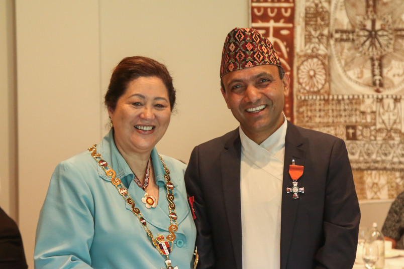 Dr Santosh Bhandari, of Auckland, MNZM for services to the Nepalese community