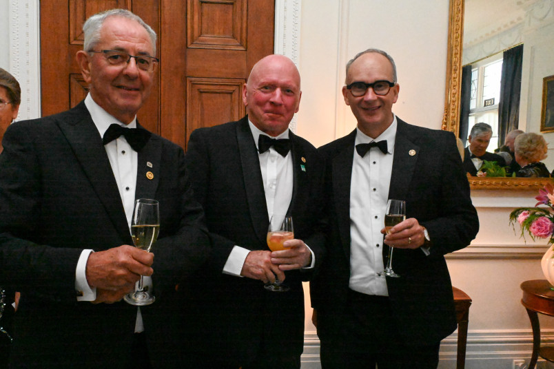 Rotarians at the ShelterBox Gala Dinner