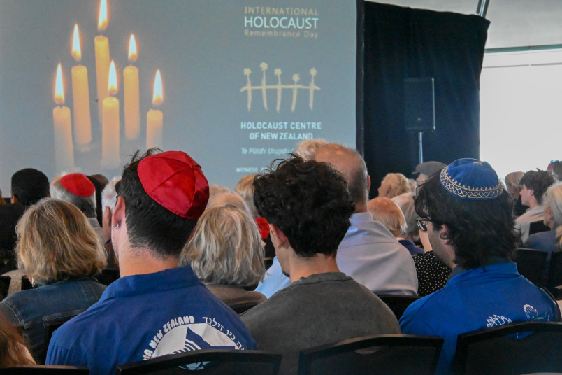 Attendees of the International Holocaust Memorial Day 2026