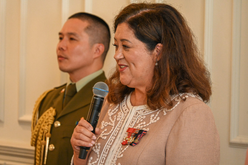 Dame Cindy speaks