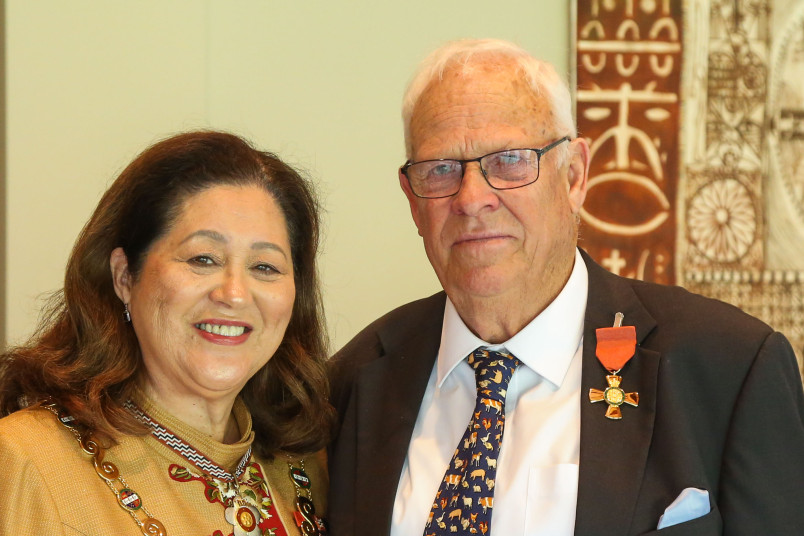 Mr Lloyd Downing, of Morrinsville, ONZM for services to agriculture and governance
