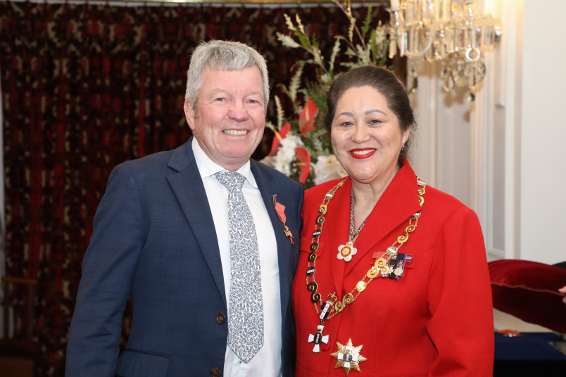 Mr Andy Macfarlane, of Ashburton, ONZM for services to the deer industry
