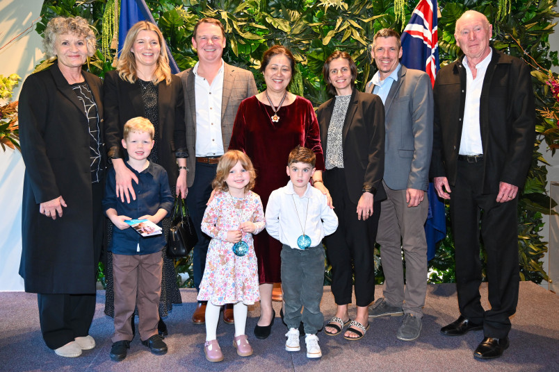 Star tamariki at the Child Cancer Foundation Life Membership and Star Awards 2026