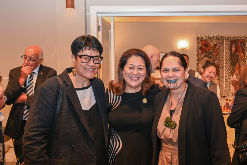 Dame Cindy and guests at the Te Korowai o Taonui Charitable Trust launch