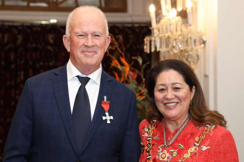Mr Warwick Wilshier, of Whakatāne, MNZM for services to the road freight industry