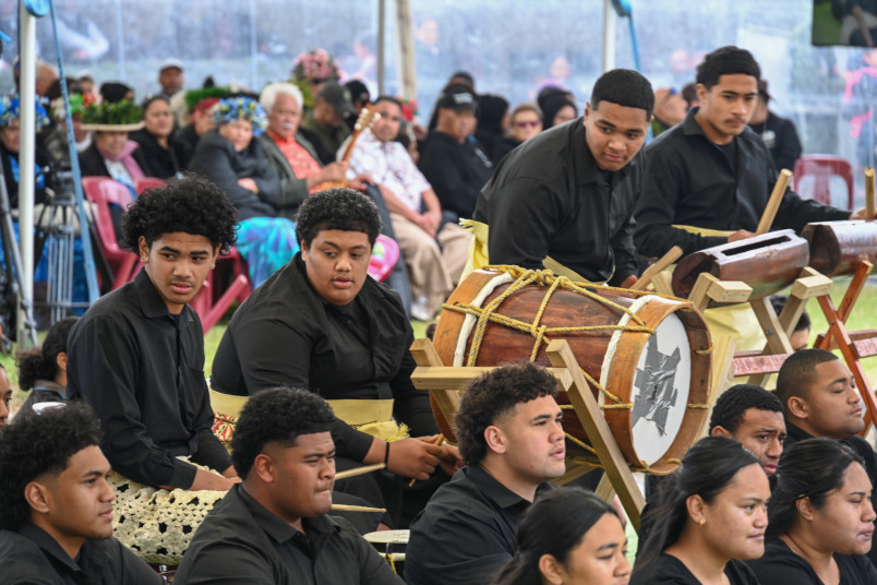 Young musicians from the Pacific