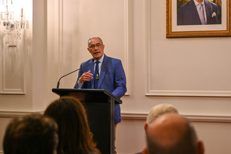 Chair of the Antarctic Heritage Trust Sir Jerry Mateparae speaks