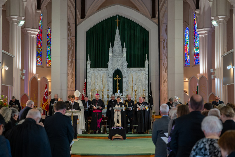 Dame Cindy attends the St John investiture ceremony