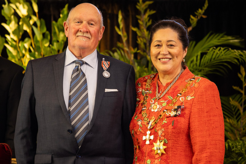 Mr Douglas Brenssell, of Oamaru, KSM for services to the community