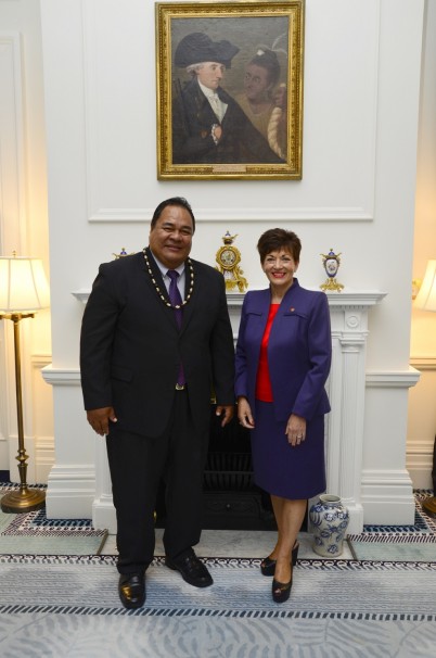 The High Commissioner for Tuvalu, HE Mr Paulson Panapa.