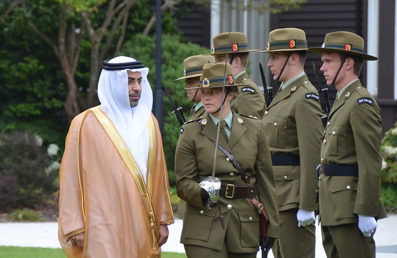 The Ambassador of the United Arab Emirates, HE Mr Saleh Ahmad Alsuwaidi.