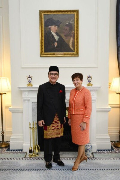 The Ambassador of the Republic of Indonesia.