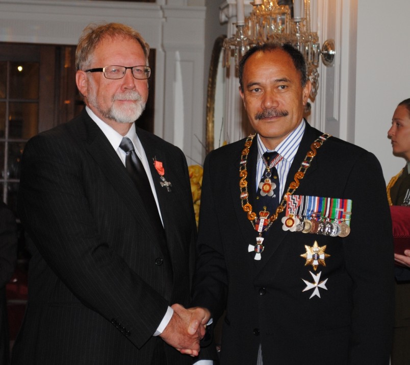 Dr John Angus, MNZM, Cromwell.