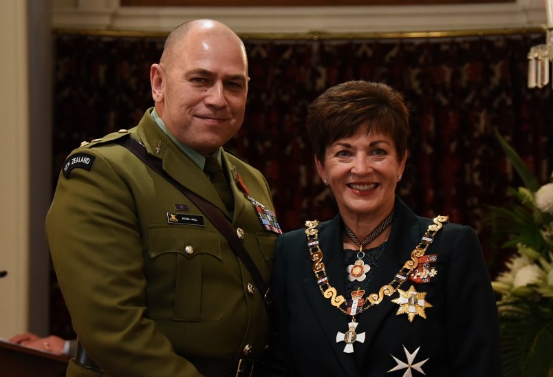 Lieutenant Colonel Peter Hall, of New York, DSD for services to the New Zealand Defence Force.