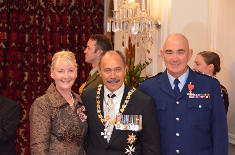 Inspector (Ret.) Murray Lewis, MNZM and Mrs Janice Lewis, QSM.