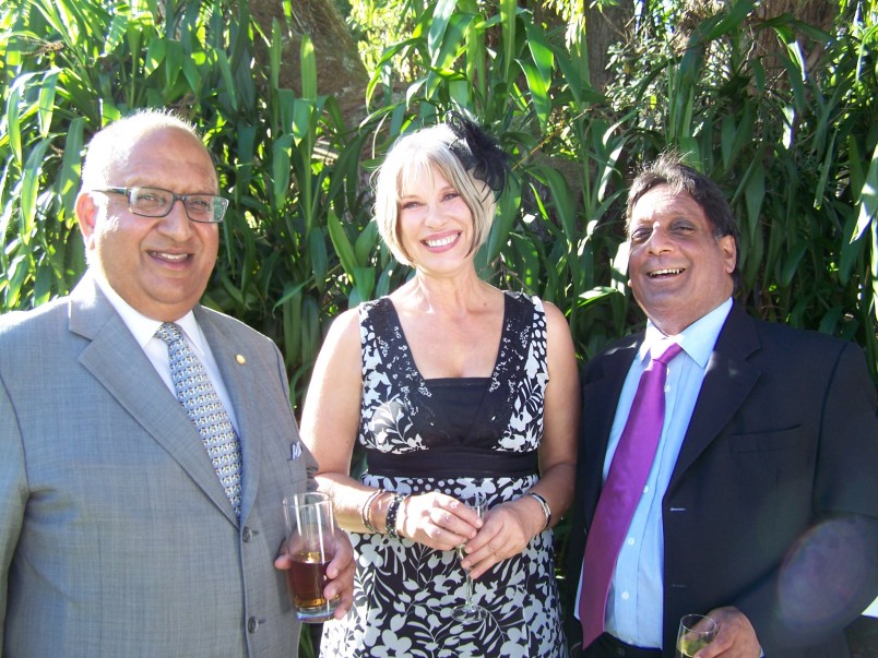 Vijay Satyanand and Catherine Gow.