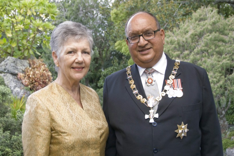 The Governor-General and Lady Susan Satyanand.