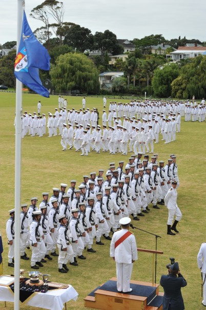 Royal New Zealand Navy on Parade.