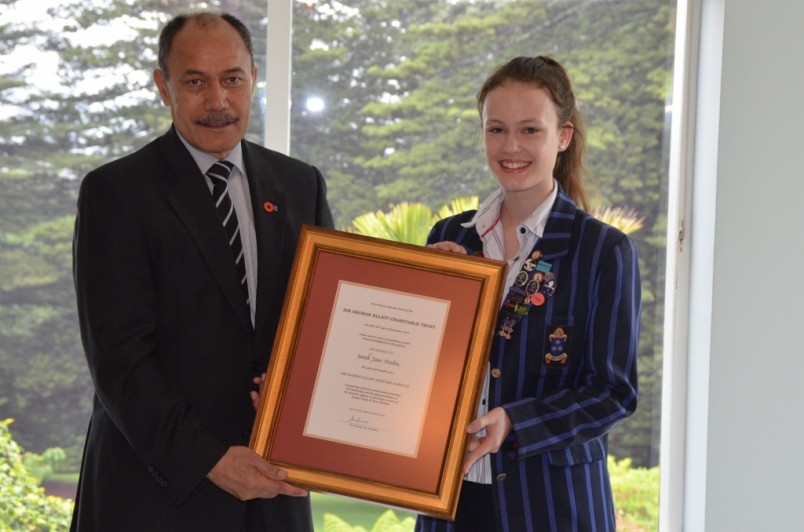 Sir George Elliot Charitable Trust Scholarships 2014.