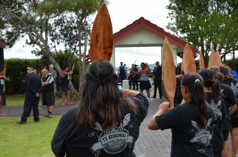 Waitangi Te Tii Marae waka crew.