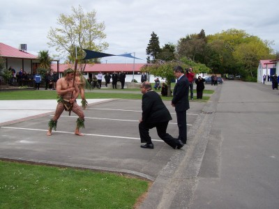 Governor-General accepts the challenge.