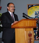 The Governor-General, Lt Gen The Rt Hon Sir Jerry Mateparae, gives his address.