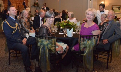 Guests at the Investiture Dinner.