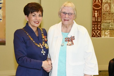 Image of Mrs Jackie Grinder, of Matamata, QSM, for services to the community