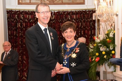 An image of Mr Brian Dodds, QSM of Balclutha, for services to healthcare and the community. 