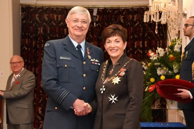 an image of Squadron Leader Nicholas Pedley, DSD for services to the New Zealand Defence Force