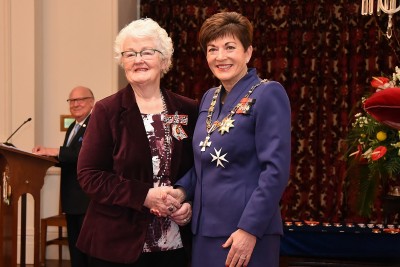 An image of Mrs Deirdre Jolly, QSO of Alexandra, for services to the community. 