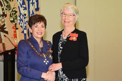 An image of Dame Patsy and Ms Lilian (Jeanne) Biddulph, of Hamilton, MNZM for services to literacy education