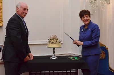 an image of Dame Patsy and James Guild, Chair of QEII National Trust